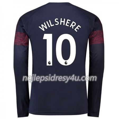 Fotbalový Dres Arsenal Wilshere 10 Venkovní 2018/19 Dlouhý Rukáv